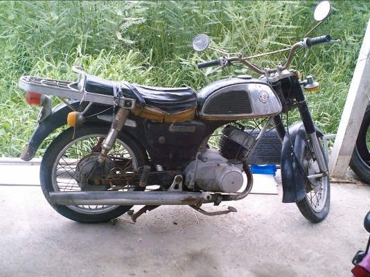 ขายรถมอเตอร์โบราณ ซูซูกิ 125 ซีซี