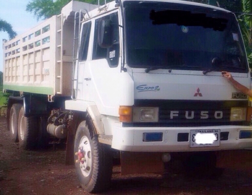 MITSUBISHI FUSO FN527 - 195 HP 6D16 MA 11180 สิบล้อดั๊มพ์ 2 เพลา กระบะดั๊มพ์เหล็ก 12 ตันของ KAC โคราชสวยสภาพดีมากพร้อมบรรทุกหนักได้เลยครับ เครื่องยนต์เดิมๆแรงดีแห้งดีไม่มีเยิ้ม เกียร์ 6 SPEED หัวเก๋งสวยบางเดิมๆภายในเก๋งคอนโซลสวยครบ แอร์เย็น พวงมาลัยเพาเวอ