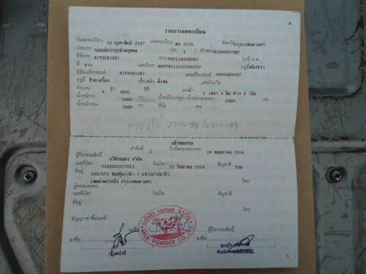 ขายรถ 4 ล้อ มิตรซูบิชิ ราคา 250.000 บาท ขายรถ 4 ล้อ มิตรซูบิชิ ราคา 250.000 บาท