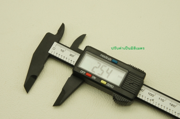 เวอร์เนียร์ดิจิตอลยาว 6นิ้วทำจากคาร์บอนไฟเบอร์