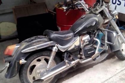 ขาย มอเตอร์ไซค์ชอปเปอร์แพลตตินัม 150cc ราคา 12,000