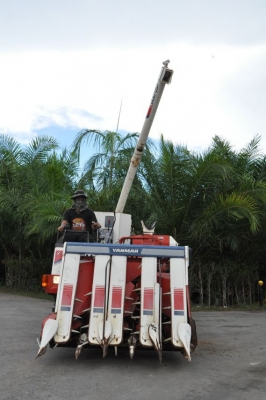 ขายรถเกี่ยว นวดข้าวYANMAR M5 ดีเซล3สูบ สวยเดิมจากญี่ปุ่น 125,000เท่านั้น!!