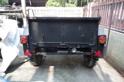 ขาย เทรลเลอร์ทหารญี่ปุ่นสภาพสวย ล้อ 20" ขนาด กว้าง 130 ซม. ยาว 260 ซม. ราคา 65,000 ขาย เทรลเลอร์ทหารญี่ปุ่นสภาพสวย ล้อ 20" ขนาด กว้าง 130 ซม. ยาว 260 ซม. ราคา 65,000