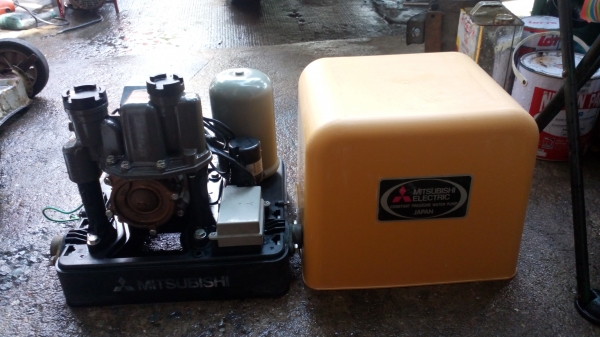 ขาย !! ปั้มน้ำแรงดันคงที่ มิตซู200w. สภาพดี พร้อมใช้งาน