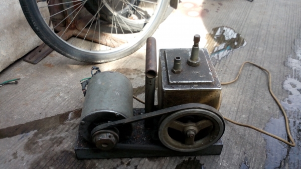 ขาย !! ปั้มแว๊คคัมแอร์  มอเตอร์ 1/4 พร้อมใช้งาน