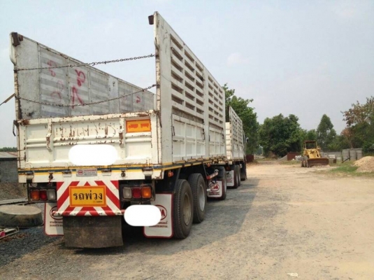 **2,850,000 บ.ต่อรอง/// 10ล้อพ่วงไม่ดั้ม DECA-360 ปี55 ** ขาย ISUZU DECA-360 22ล้อ พ่วงแม่+ลูก เกษตร ล่อง/ไม่ดั้ม ISUZU DECA FXZ-360 EURO-3 ปี55 มือเดียวป้ายแดง เครื่องเดิม เกียร์เดิม เฟืองเร็ว ไมล์ 1xx,xxx กม. เครื่องดี แน่น แรงดี ไม่เยิ้ม เกียร์ดี ไม่หล