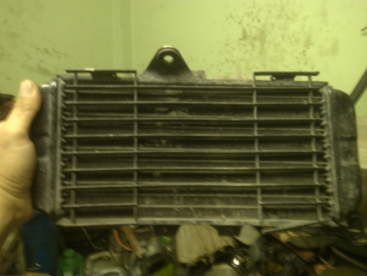 หม้อน้ำมอไซค์ พร้อมพัดลมระบายความร้อน โทร 0955308436