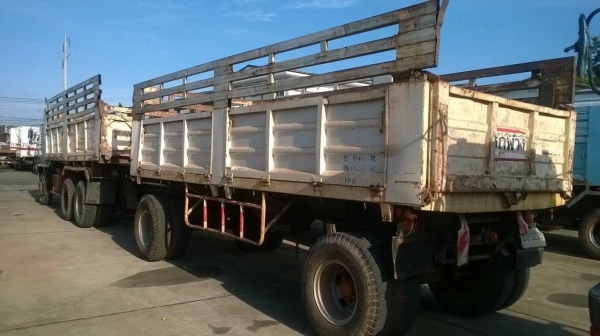 ขายรถพ่วง แม่-ลูกดั้ม ROCKY 210 วางเครื่อง EP100 280 แรงม้า เกียร์ Easton คัสซีสวยตลอดเส้น ทะเบียนพร้อมโอน ราคาคุยกันได้ครับ