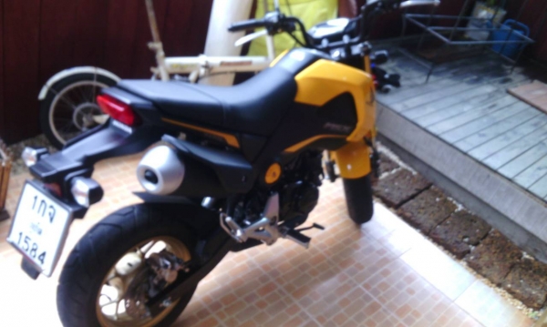 ขายมอไซค์  msx  125ccสภาพเหมือนใหม่