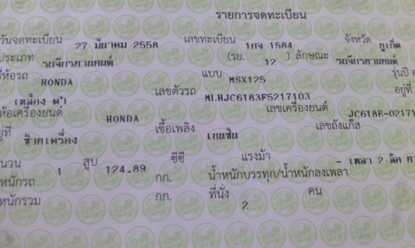 ขายมอไซค์ msx 125ccสภาพเหมือนใหม่ ขายมอไซค์ msx 125ccสภาพเหมือนใหม่