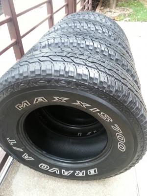 ยาง All Maxxis 265 70 16 สิ้นปี12 ดอกเยอะ