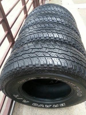 ยาง All Maxxis 265 70 16 สิ้นปี12 ดอกเยอะ
