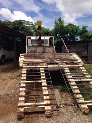 ขายด่วน รถหางปลา HINO 227ใส่หัวเปอร์เฟีย ติดเครน