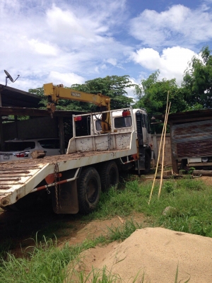 ขายด่วน รถหางปลา HINO 227ใส่หัวเปอร์เฟีย ติดเครน