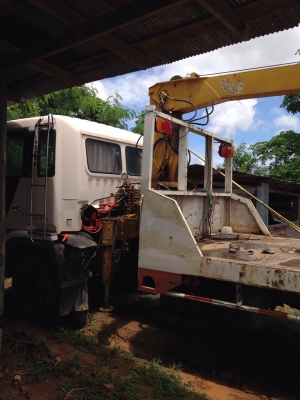 ขายด่วน รถหางปลา HINO 227ใส่หัวเปอร์เฟีย ติดเครน