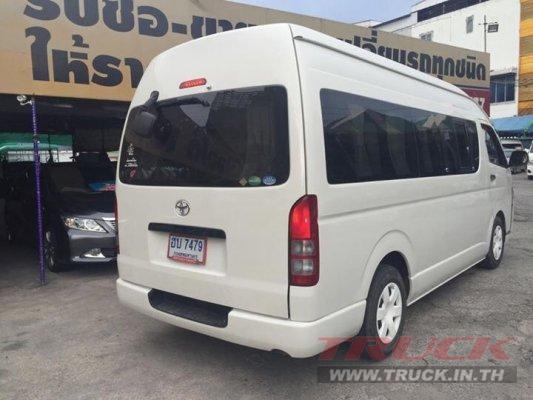 รถตู้TOYOTA COMMUTER เบนซิน CNG เกียร์ออโต้ ปี2012 ราคา  855,00 บาท แต่งวีไอพีเต็มๆ แอร์ไมโครบัส สนใจโทร 0922726669 คุณตันหยงค่ะ