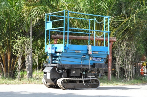 ขายรถกระเช้า AICHI ไฟฟ้า สูง4เมตร รับน้ำหนักได้ สวยเดิมจากญี่ปุ่นยังไม่เคยใช้ในไทย 58,000เท่านั้น