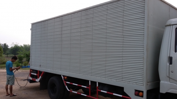 ขายตู้แห้งสภาพสวยคับยกลงต่อดั้มพร้อมไฮโดลิคท้ายราคาถูกคุยได้คับอยากขาย