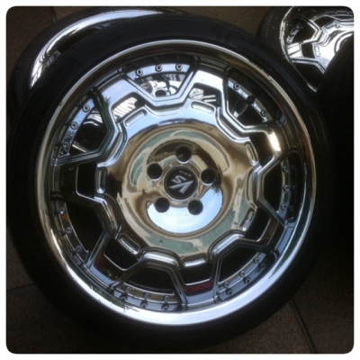 ล้อ20 แนว VIP กว้าง8นิ้ว off +45 โครเมี่ยม สภาพสวย ไม่เคยซ่อม ล้อ20 แนว VIP กว้าง8นิ้ว off +45 โครเมี่ยม สภาพสวย ไม่เคยซ่อม