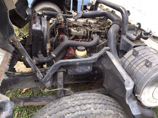 HINO  DUTRO  LORO 2  121 แรง  ปี 06  ช่างล่าง F  หน้าหลัง กะบะสแตนเลส ยาว 4.50 เมตร