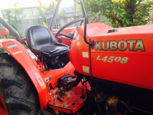ต้องขายรถไถkubota 4508 พร้อมผานหน้าและผานหลังใหม่ๆยังไม่เคยลงดิน และมีเทลเล่อร์สภาพไม่เคยลากในราคาเหมือนได้เทลเล่อร์ฟรี