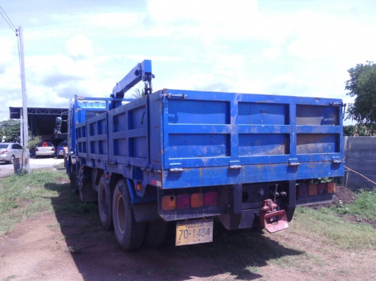 ขายรถโปรเฟีย12ล้อติดเครน5ตัน2ชัก3ปอกเครือง330แรง7.40เมตร