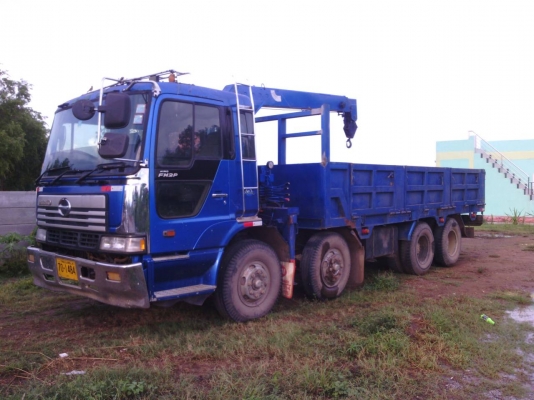 ขายรถโปรเฟีย12ล้อติดเครน5ตัน2ชัก3ปอกเครือง330แรง7.40เมตร