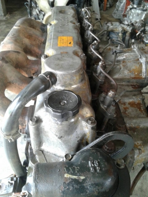 ขายเครื่องยนต์ 6D16 เสื้อลาย 195แรงม้า ข้อแสตนดาร์ด ติดดีมาก