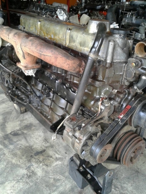 ขายเครื่องยนต์ 6D16 เสื้อลาย 195แรงม้า ข้อแสตนดาร์ด ติดดีมาก