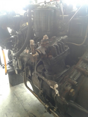 ขายเครื่องยนต์ 6D16 เสื้อลาย 195แรงม้า ข้อแสตนดาร์ด ติดดีมาก