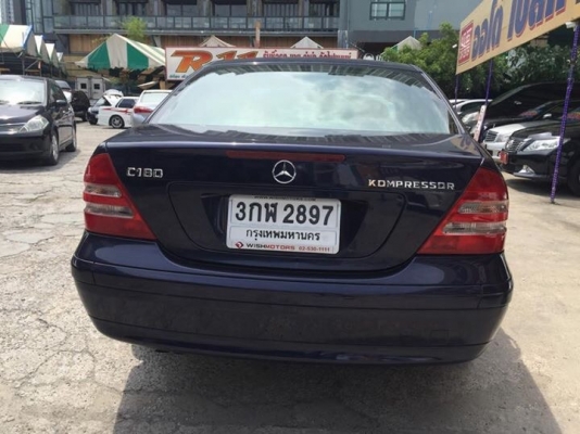 BENZ E CLASS  1.8 E 200 KOMPRSSOR ปี03สีน้ำเงิน เกียAT โทร 0877758887 นางคร้า