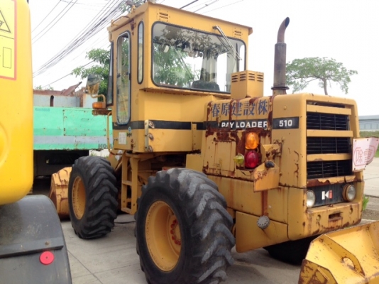 รถตักล้อยาง Komatsu 510 #16008 กรองเดี่ยว ห้องเก๋ง สนใจโทร. 080-6565422 (หนิง)