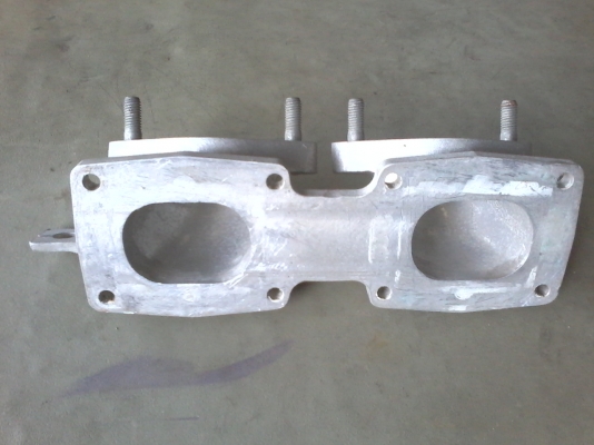 ขาย คอท่อแมนิโฟร์ jet ski kawasaki R&amp;D 650 คาร์บูคู่ สภาพสวยเก่า ญี่ปุ่น