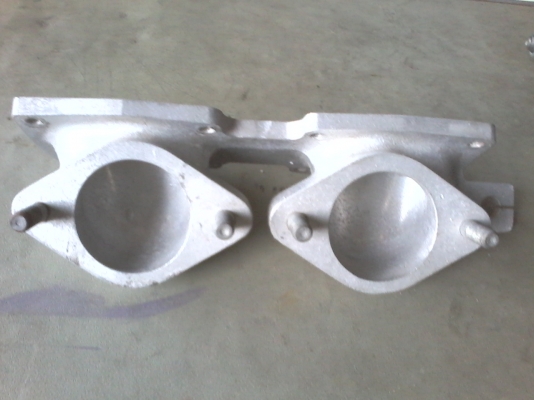 ขาย คอท่อแมนิโฟร์ jet ski kawasaki R&amp;D 650 คาร์บูคู่ สภาพสวยเก่า ญี่ปุ่น