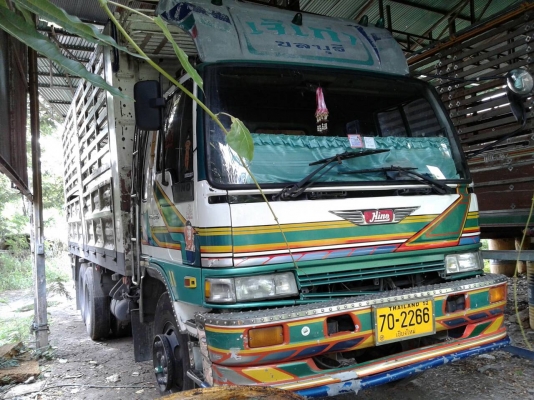 ขายรถบรรทุก 10 ล้อ เพลาเดียว HINO FL187 สวยเครื่องดีคัสซีสวยทะเบียนเต็มหัวสิงไฮเทคเครื่อง HO7D 195 แรง