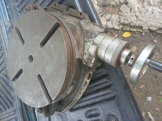 ขายจานแบ่งโรตารี่สว่านแท่นหัว4จับของไต้หวันของพร้อมใช้ครับ