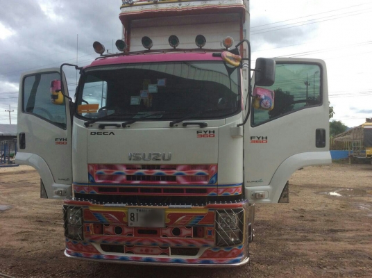 ขายรถพ่วง 24 ล้อ แม่-ลูก กระบะเนียมคอกเกษตรดั้ม อู่.ซี ที ทรัค ISUZU FYH 360 ปี.56-57 วิ้งแค่ 140000 กว่ากิโล รถสวย ราคาคุยกันครับ