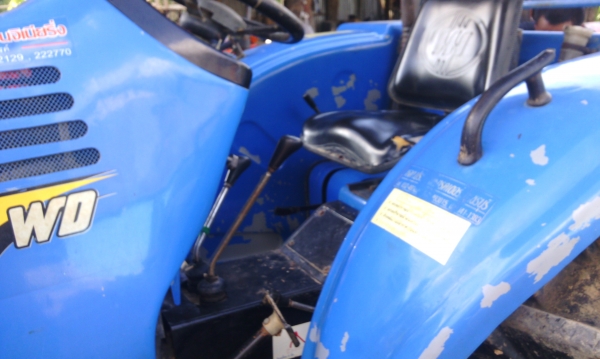 ขานรถไถแชมม์ 59 แรงม้า พร้อมอุปกรณ์ 4 อย่าง ใบดัน โรตารี่ หาง 6 คราด