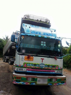 ขายรถพ่วง 24 ล้อ กระบะเนียมคอกเกษตรดั้ม HINO PROFIA เครื่อง P11C 320 รถสวย มี2พ่วง ราคา.1750000 สนใจโทร ขายรถพ่วง 24 ล้อ กระบะเนียมคอกเกษตรดั้ม HINO PROFIA เครื่อง P11C 320 รถสวย มี2พ่วง ราคา.1750000 สนใจโทร