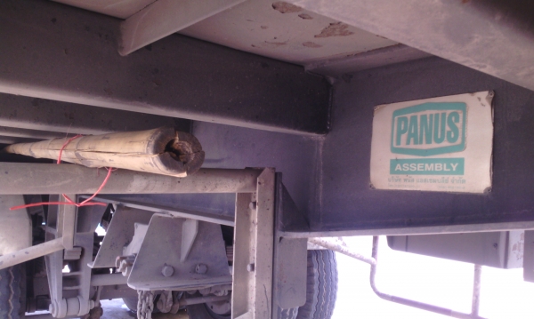 ลูกพ่วง 3 เพลา ไม่ดัมพ์ คอกเกษตร 7 เมตร สวยๆๆๆ