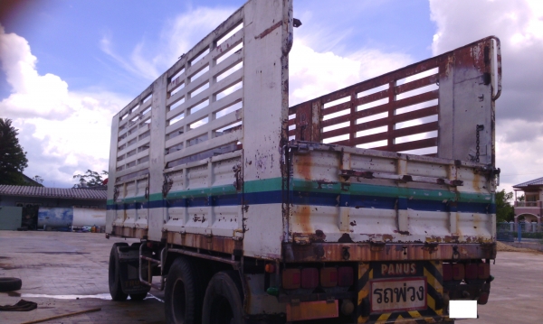 ลูกพ่วง 3 เพลา ไม่ดัมพ์ คอกเกษตร 7 เมตร สวยๆๆๆ