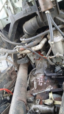 ขาย ISUZU ROCKY สองเพลาดั๊ม กระบะเนียมคอกเกษตร วางเครื่อง320