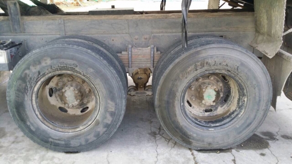 ขาย ISUZU ROCKY สองเพลาดั๊ม กระบะเนียมคอกเกษตร วางเครื่อง320