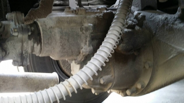 ขาย ISUZU ROCKY สองเพลาดั๊ม กระบะเนียมคอกเกษตร วางเครื่อง320