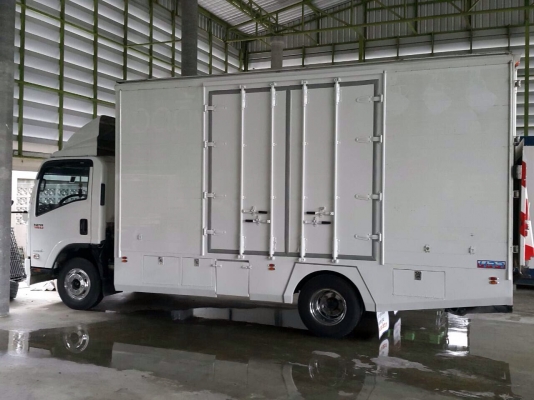 ขายตู้แห้ง3บาน พร้อมลิฟท์ท้ายสภาพใหม่เอี่ยม