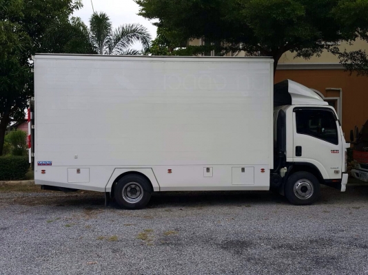 ขายตู้แห้ง3บาน พร้อมลิฟท์ท้ายสภาพใหม่เอี่ยม