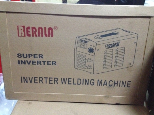 ตู้เชื่อม อินเวอร์เตอร์ BERALA มินิตู้เบา มีสายสะพายข้าง แรงไฟ 270A  MMA