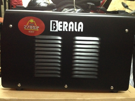 ตู้เชื่อม อินเวอร์เตอร์ BERALA มินิตู้เบา มีสายสะพายข้าง แรงไฟ 270A  MMA