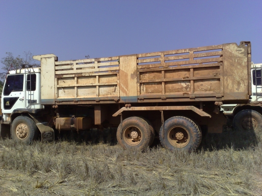 ขายรถบรรทูกดั้ม MITSU FUSO TF 36XX TRUBO เครื่องดีแอร์เย็นยางดีคัสซีสวยทะเบียนเต็มชุดโอนพร้อมกะบะ kac