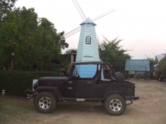 WILLY  JEEP เครื่องTOYOTA-4S เกียร์ AUTO แม๊ก 15" ขับ2 พวงมาลัยเพาเวอร์พร้อมเครื่องเสียง